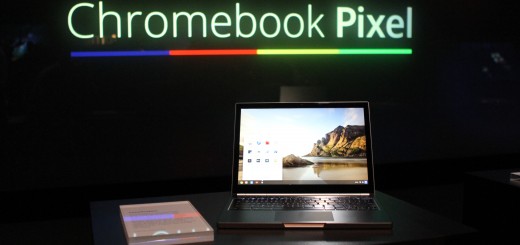 IMG 7396 520x245 Google unveils 12.85 touch screen Chromebook Pixel with a 2560x1700 display, starting today at $  1,299